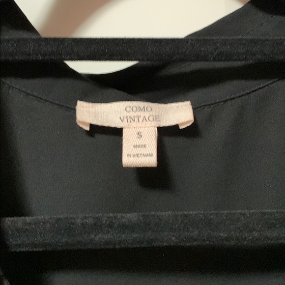 Black long blouse - Picture 3 of 3